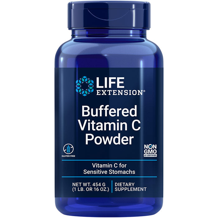 Buffered Vitamin C Powder, 454 g, Life Extension