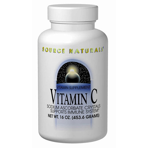 Sodium Ascorbate Buffered Vitamin C Crystals 8 oz from Source Naturals