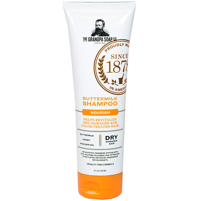 Buttermilk Shampoo, 8 oz, Grandpa's Brands