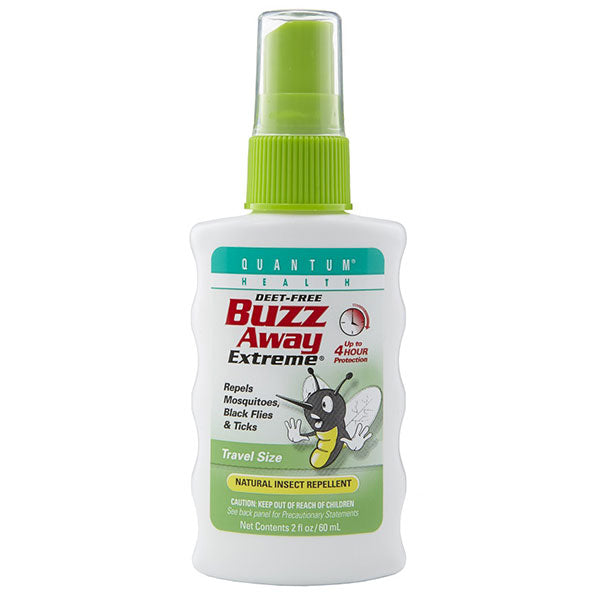 Buzz Away Extreme Pocket Size Mosquito Repellent, 2 oz, Quantum Health