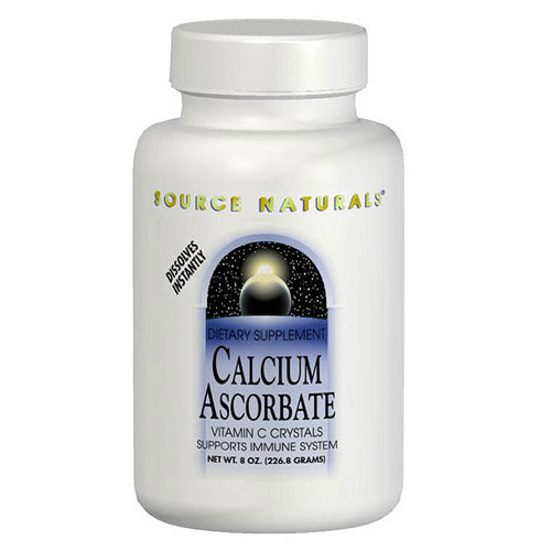 Calcium Ascorbate Vitamin C Crystals 4 oz from Source Naturals