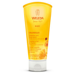 Weleda Calendula Shampoo & Body Wash, 7.2 oz