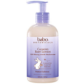 Calming Baby Lotion, Lavender Meadowsweet, 8 oz, Babo Botanicals