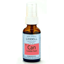 Liddell Candida Yeast Homeopathic Spray, 1 oz