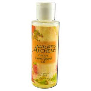 Carrier Oil Sweet Almond, 4 oz, Nature's Alchemy