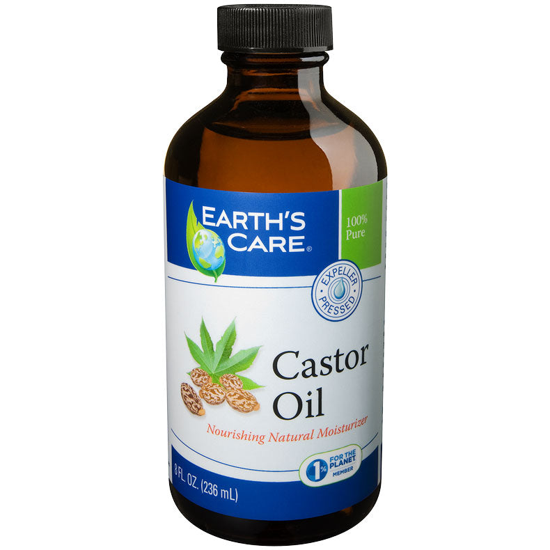 Castor Oil 100% Pure, 8 oz, Earth's Care