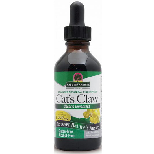 Cat's Claw Extract Liquid Alcohol-Free, 2 oz, Nature's Answer