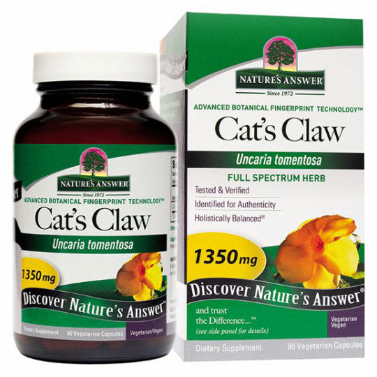 Cat's Claw Inner Bark, 90 Vegetarian Capsules, Nature's Answer