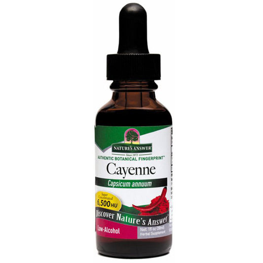 Cayenne Extract Liquid, 1 oz, Nature's Answer