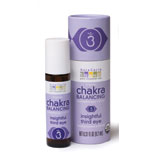 Chakra Balancing Aromatherapy Roll On Insightful Third Eye, 0.31 oz, Aura Cacia