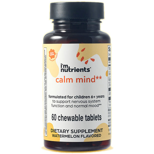 Children's Calm Mind, 60 Chewable Tablets, I'm Nutrients
