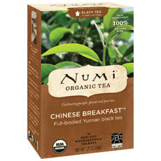 Chinese Breakfast Black Tea, 18 Tea Bags, Numi Tea