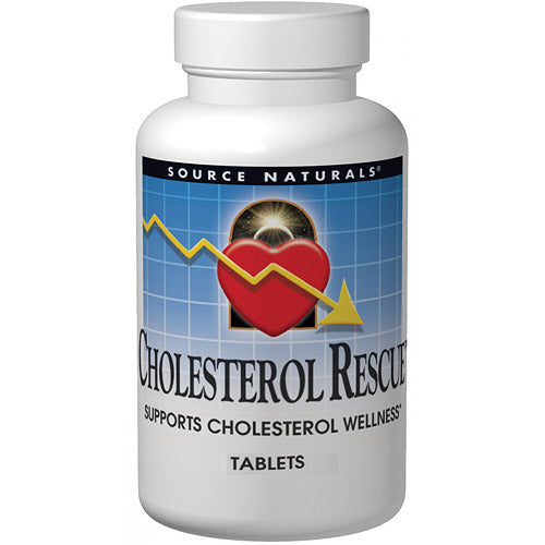 Cholesterol Rescue, 60 Tablets, Source Naturals