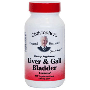 Liver & Gall Bladder Capsule Formula, 100 Vegicaps, Christopher's Original Formulas