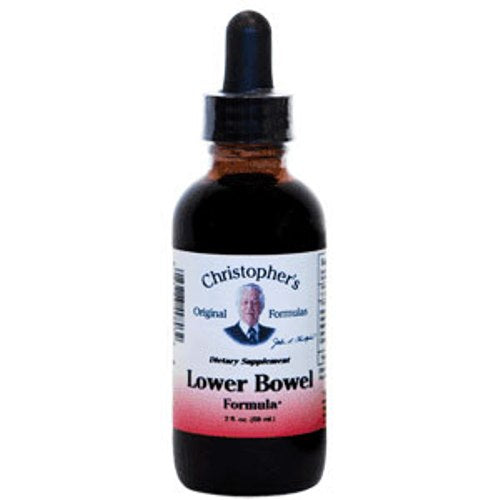 Lower Bowel Extract Herbal Liquid, 2 oz, Christopher's Original Formulas