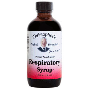 Respiratory Herbal Syrup, 4 oz, Christopher's Original Formulas