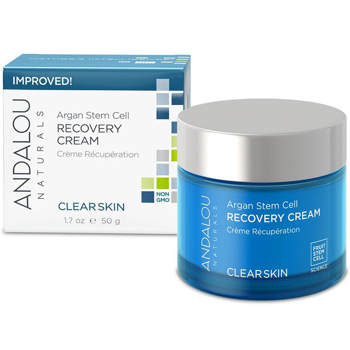 Argan Stem Cell Recovery Cream, 1.7 oz, Andalou Naturals