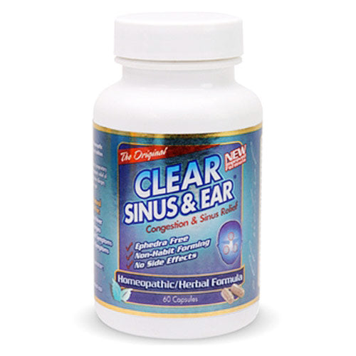 Clear Sinus & Ear, 60 Capsules, Clear Products