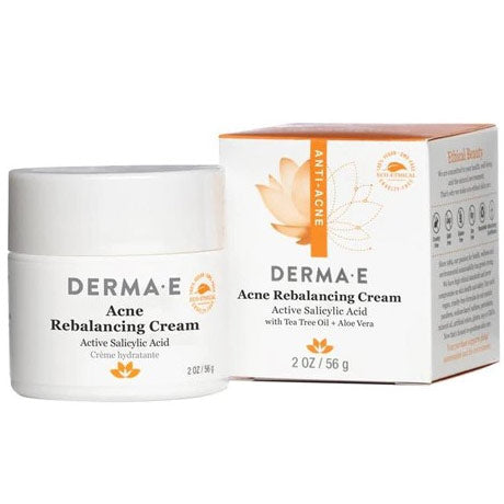 Derma E Acne Rebalancing Cream, 2 oz