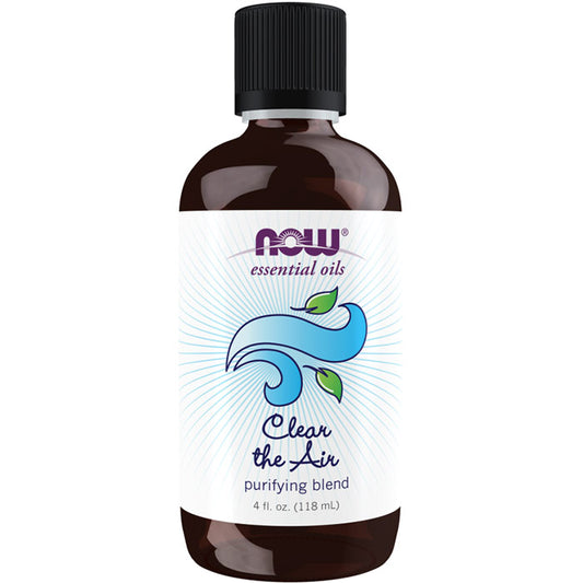 Clear the Air Purifying Oil Blend, 4 oz, NOW Foods