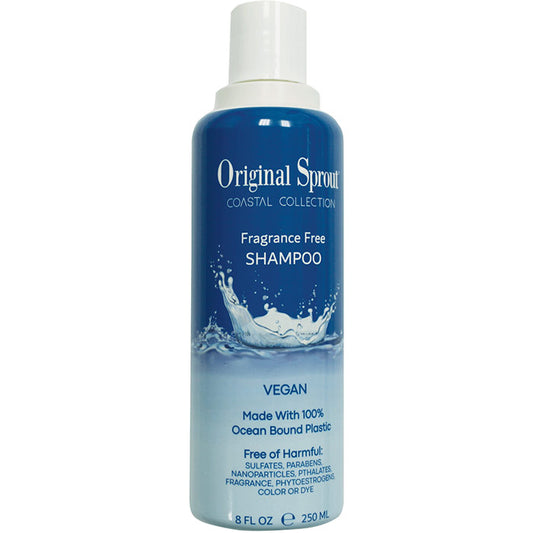 Coastal Collection Fragrance Free Shampoo, 8 oz, Original Sprout