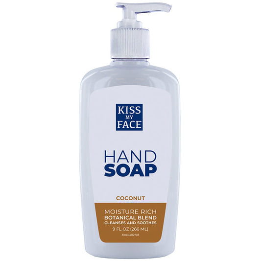 Coconut Moisture Hand Soap, 9 oz, Kiss My Face