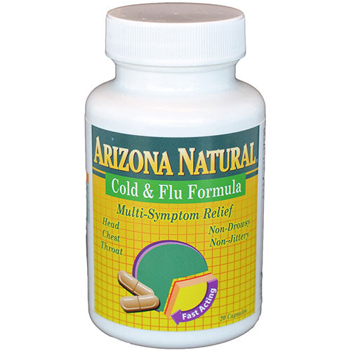 Cold & Flu Formula, 60 Capsules, Arizona Natural