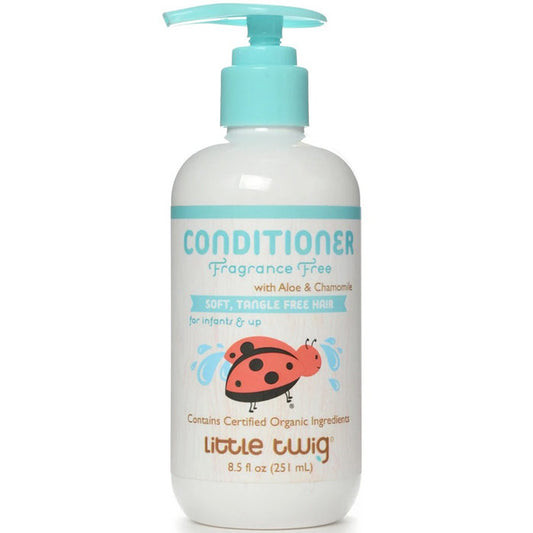 Detangling Conditioner, Fragrance Free, 8.5 oz, Little Twig