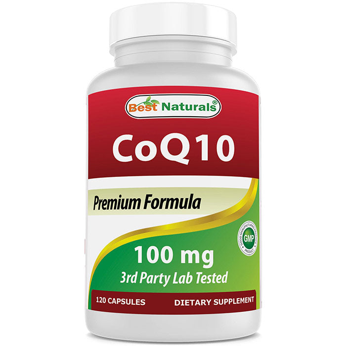 CoQ10 100 mg, 120 Capsules, Best Naturals