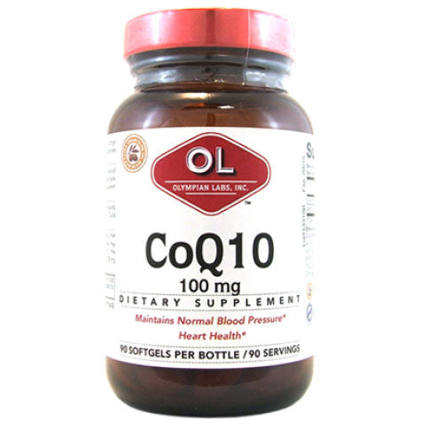 CoQ10 100 mg, 90 Softgels, Olympian Labs