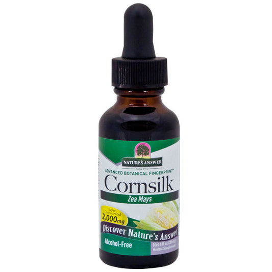 Cornsilk Extract Liquid Alcohol-Free, 1 oz, Nature's Answer