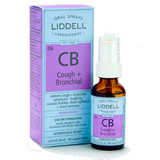 Liddell Cough + Bronchial Homeopathic Spray, 1 oz