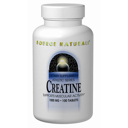 Creatine 1000mg 50 tabs from Source Naturals