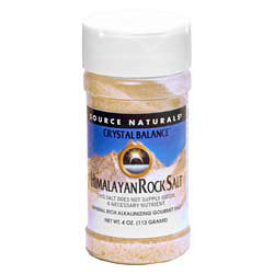 Crystal Balance Himalayan Rock Salt Fine Grind, 4 oz, Source Naturals