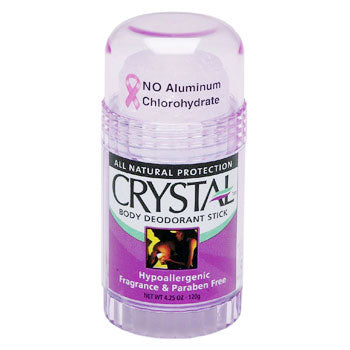 Mineral Deodorant Stick, Unscented, 4.25 oz, Crystal Body Deodorant