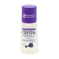 Mineral Deodorant Roll-On, Lavender & White Tea, 2.25 oz, Crystal Body Deodorant