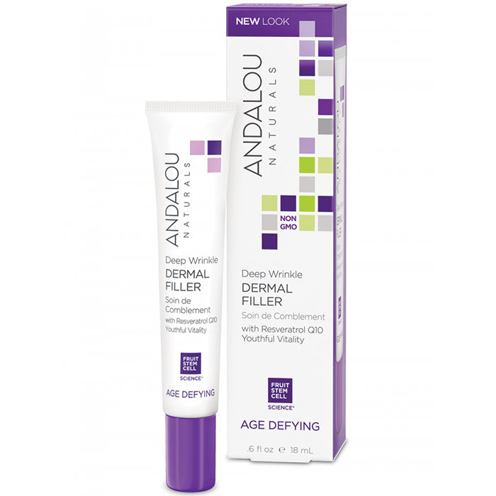 Deep Wrinkle Dermal Filler, 0.6 oz, Andalou Naturals