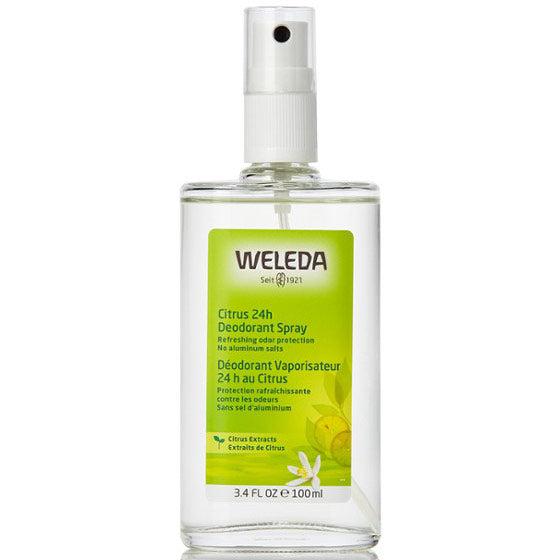 Weleda Citrus 24h Deodorant Spray, 3.4 oz