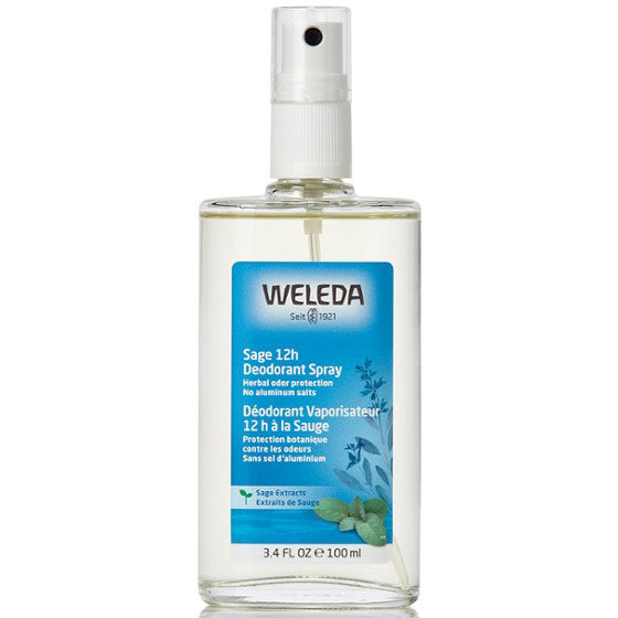 Weleda Sage 12h Deodorant Spray, 3.4 oz