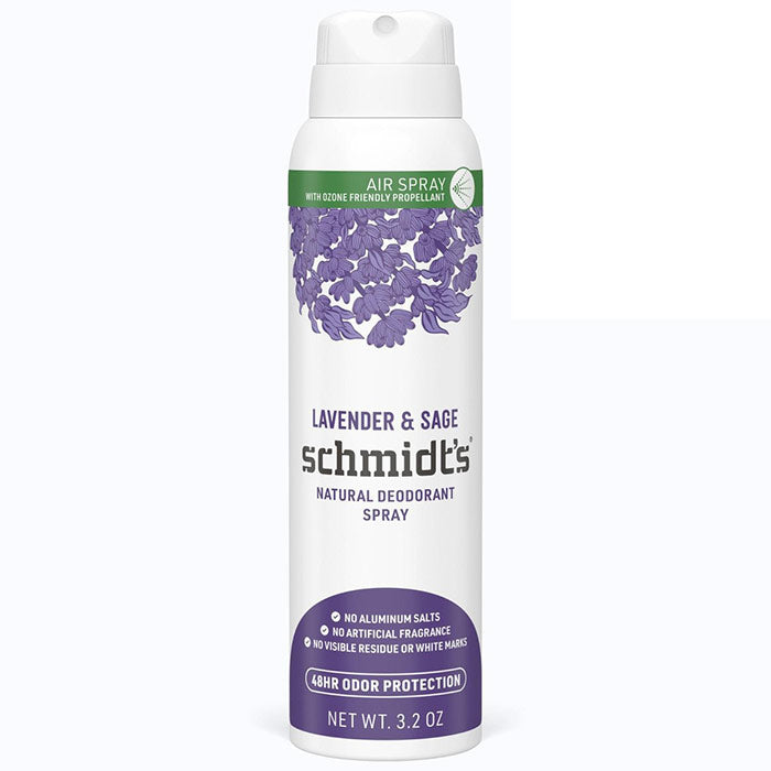 Deodorant Spray, Lavender & Sage, 3.2 oz, Schmidt's Deodorant