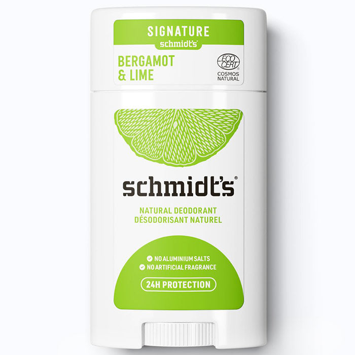 Deodorant Stick, Bergamot & Lime, 2.65 oz, Schmidt's Deodorant