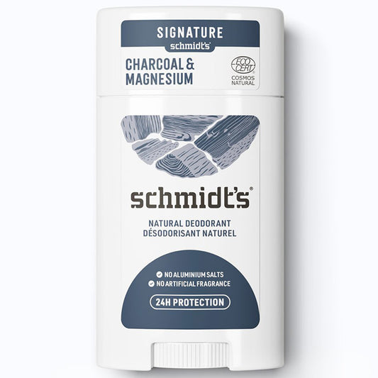 Deodorant Stick, Charcoal & Magnesium, 2.65 oz, Schmidt's Deodorant