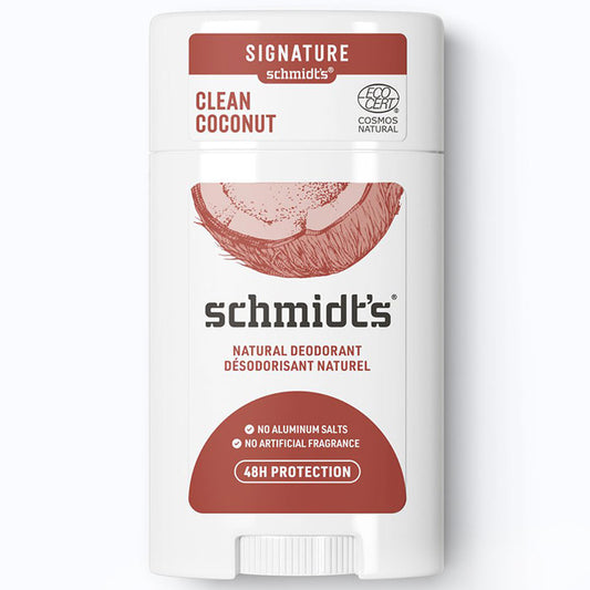 Deodorant Stick, Clean Coconut, 2.65 oz, Schmidt's Deodorant