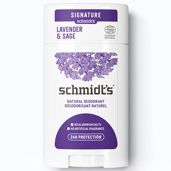 Deodorant Stick, Lavender & Sage, 2.65 oz, Schmidt's Deodorant