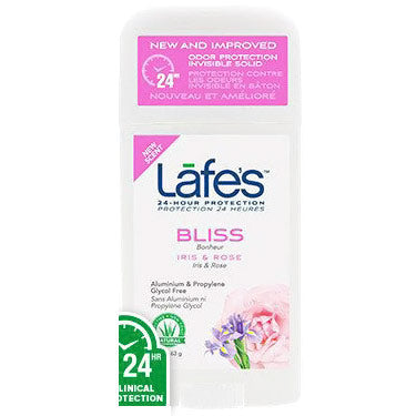 Lafe's Twist Stick Deodorant - Bliss, 2.25 oz, Natural BodyCare