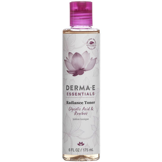 Derma E Essentials Radiance Toner, Alcohol Free, 6 oz