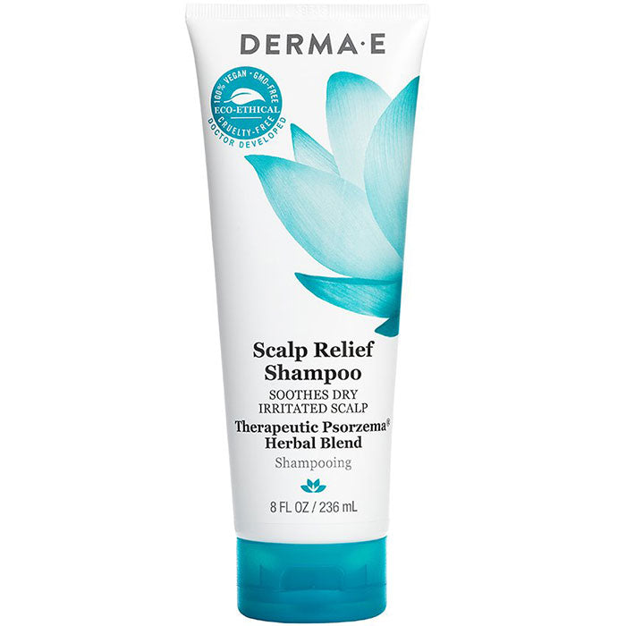 Derma E Scalp Relief Shampoo, 8 oz