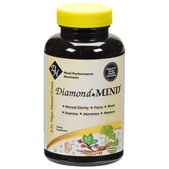 Diamond Mind, Targeted Mind Enhancer, 60 Capsules, Diamond Herpanacine