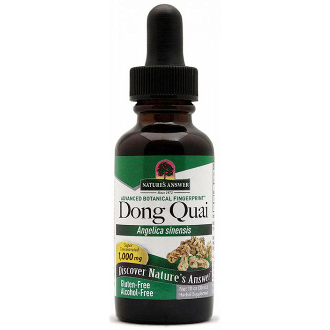 Dong Quai Alcohol Free Extract Liquid 1 oz from Nature's Answer