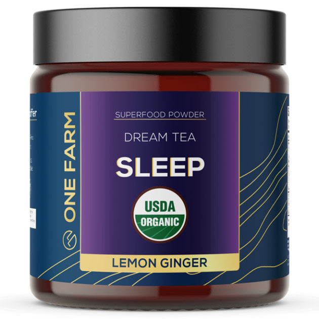 Dream Tea Sleep Superfood Powder, 90 g, One Farm